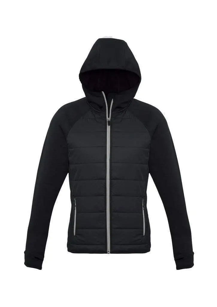 Biz Collection Women’s Stealth Tech Hoodie J515l Metro Workwear.